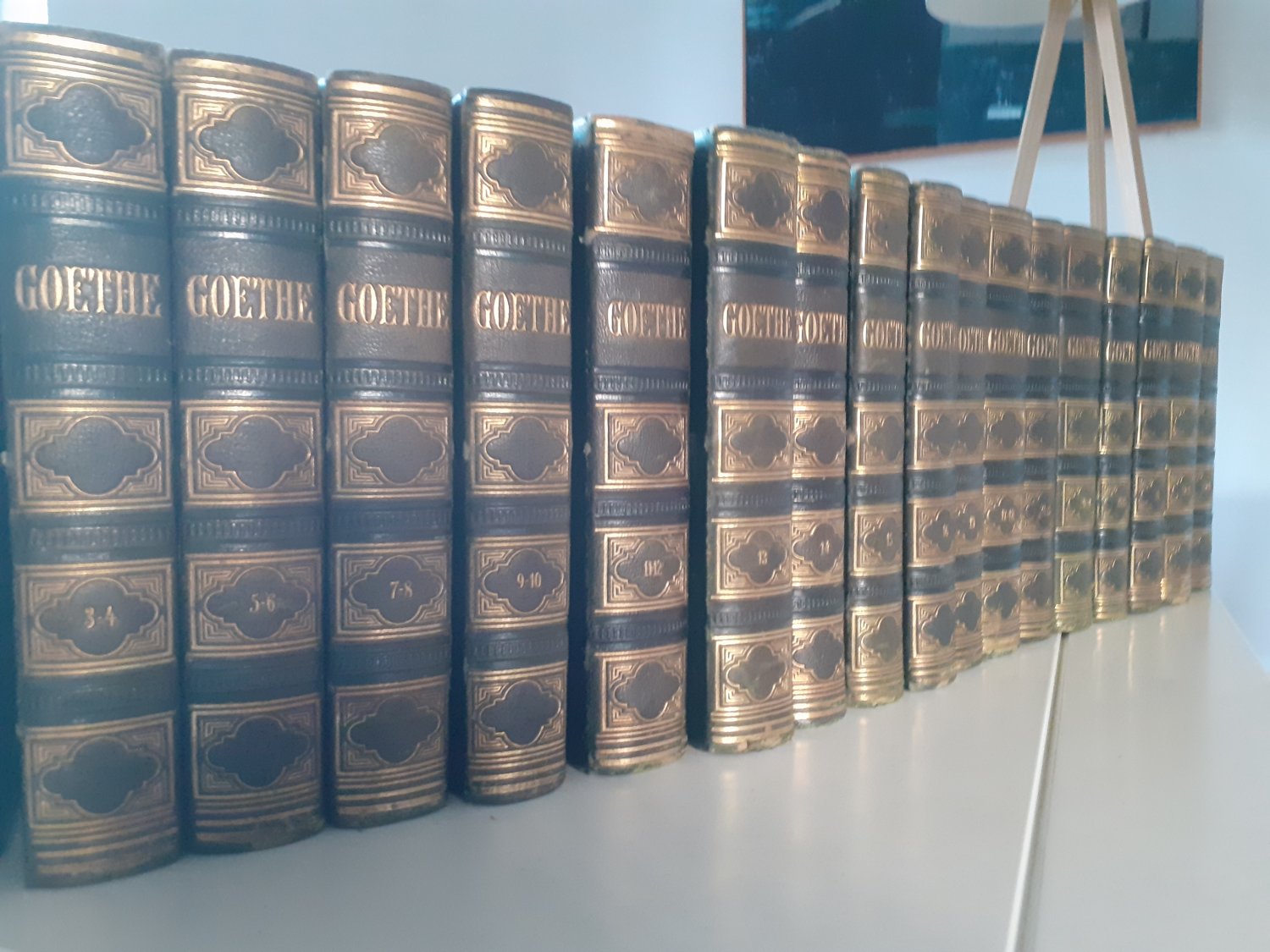Goethe's sämmtliche Werke in dreissig Bänden -“ – Bücher